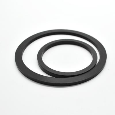 China Silicone Flat Rubber Washers Gaskets , Nbr Epdm Fkm Hnbr Rubber Square Ring for sale