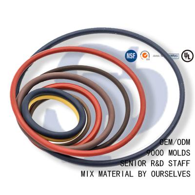 China IATF16949 High Temperature Silicone Rubber O Ring Oil And Ozone Resistance for sale