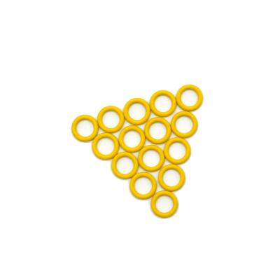China Voedingsmiddel rubber O-ringen gekleurd doorzichtig hittebestendig laagtemperatuurbestendig Te koop