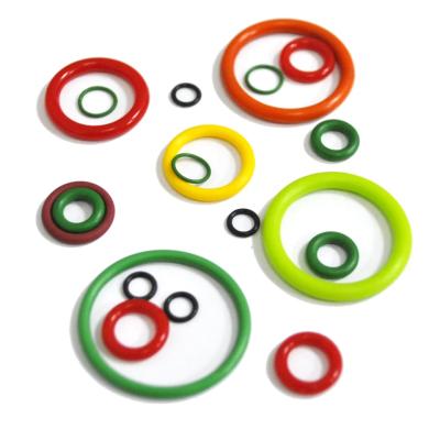 China Colorful Fkm Rubber O Ring Material Industrial Medical Applications for sale
