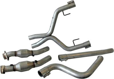 China High Flow Mustang 4.0L V6 Ford Catalytic Converter Exhaust Conversion With X-Pipe à venda