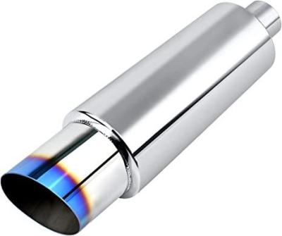 China Durable 430 Stainless Exhaust Muffler 16949 Certification for sale