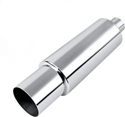 China 2.5 Inch Inlet Quiet Stainless Steel Muffler For Exhaust for sale