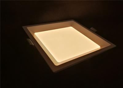 China White Finish Slim Led Recessed Lighting Panel , Anti Glare Diffusor Thin Led Recessed Lighting for sale