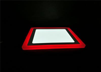 China White Red 24W 9 Watt Led Panel Light Recessed Mounted Square For Ceiling for sale