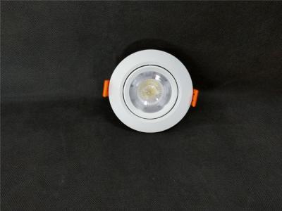 China High Lumen Recessed Swival SMD LED Spotlight / Integrated 5W Round LED Downlights for sale