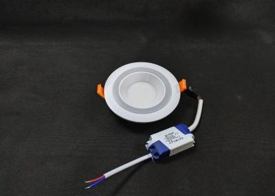 China Hotel Recessed Bottom Emitting 9W LED Double Color Downlight for sale