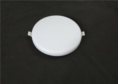 China Integrated Adjustable Cutout Frameless Round LED Panel Light 9W One Color for sale