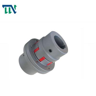 China LMD 1-14 Flexible Plum Blossom Coupling With Single Flange Shaft Coupling for sale