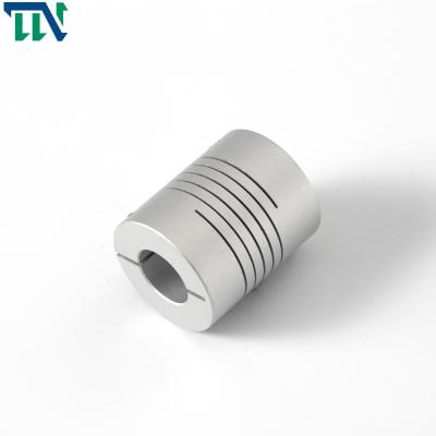 China Aluminum Alloy GC Series Rigid Shaft Coupling Screw Thread Clamping for Motor for sale