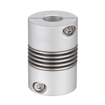 Chine Aluminium Steel Bellows Shaft Coupling Clamping Motor For Indexing Step Motor à vendre
