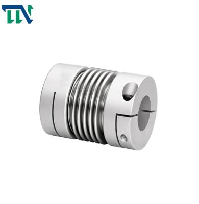 China Bellows Flexible Coupling 2 Inch Bellows Coupler CNC Machine Tool 40X55mm for sale