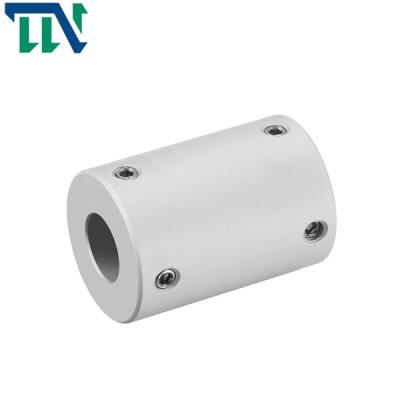 China Solid Shaft Coupling For Axial Load Set Screw Rigid Shaft Coupler 20X20mm for sale