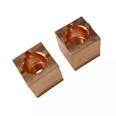 China ISO9001 Certified Factory CNC Machining High Precision Small Block Brass CNC Prototype for sale