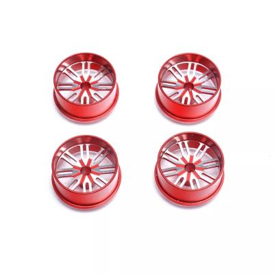 China Good Appearance Colorful Metal CNC Machining Aluminium Alloy Wheels Prototype Parts for sale