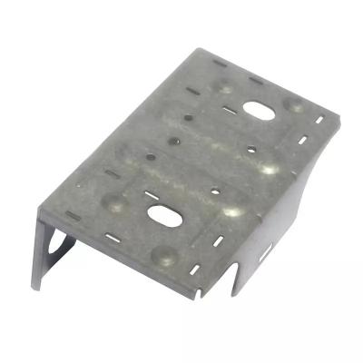 China Custom Sheet Metal Stamping With Deburring Edge Treatment And Custom Hole Size for sale