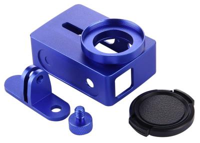 China Metal Frame Milling Machining Parts Aluminum Camera Case for sale