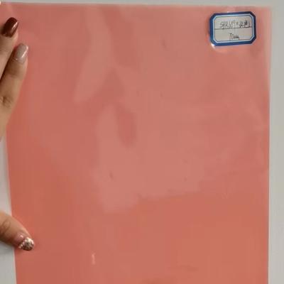 China DS Red Color MOPP Release Film For Acrylic Adhesive Tapes for sale