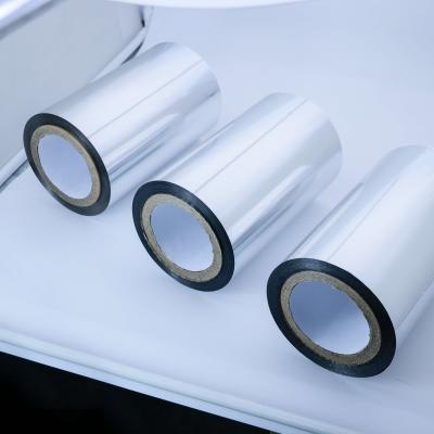 China 45 Micron Silver HDPE 0.045mm Aluminum Foil Film for sale