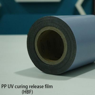 China Waterproof Application Good Performance UV Curing Type PP Release Film for sale