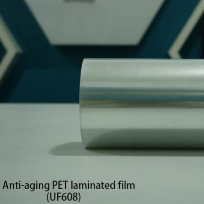 China Anti Aging PET Laminated Film 608 Packaging Film Waterproofing Application Film for sale