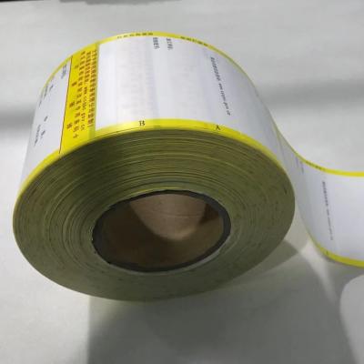 China Flame Retardant Airbag Cross Laminated Film For Label Printing for sale