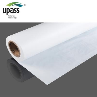 China Printing Label Application White Color Cross Laminated Film for sale