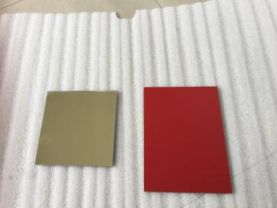 Chine Uniformité en aluminium jaune de couleur de panneaux de revêtement en métal avec la bonne plasticité à vendre