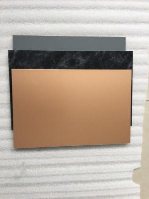 China Smooth Surface PVDF Aluminum Composite Panel 5500mm Length With 0.40mm Alu Thickness for sale