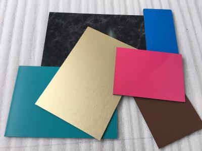 China Spectra Blue Aluminium Interior Wall Panels Anti - Dust With High Impact Resistance for sale