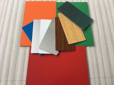 China Pearl Black PVDF Coated Aluminium Sheets High Impact Resistance For Constructions for sale