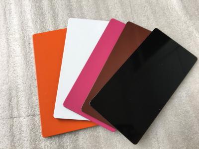 China Pink Alucobond Aluminium Composite Panel , Recyclable Aluminum Facade Panels for sale