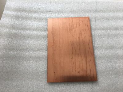 China Lightweight Copper Composite Panel 600mm Width Fire Resistance With High Strength for sale