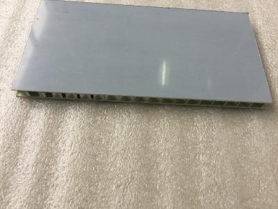 China Pearl Red PVDF Paint Aluminum Honeycomb Panels With High Impact Resistance for sale