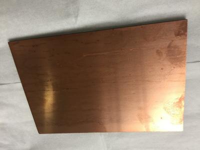 China Red Copper Copper Decorative Wall Panels , Insulated Composite Cladding Boards for sale