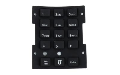 China Customize Industrial Control Black Silicone Rubber Keypads Operating Force Sually 120-350g (LTIMG7948) for sale