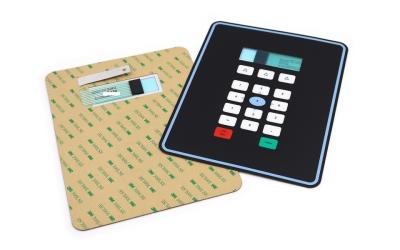 China Durable Membrane Switch Keypad with Al Foil ESD Shield Layer Insulation Resistance 100MΩ (LTMS0967) for sale