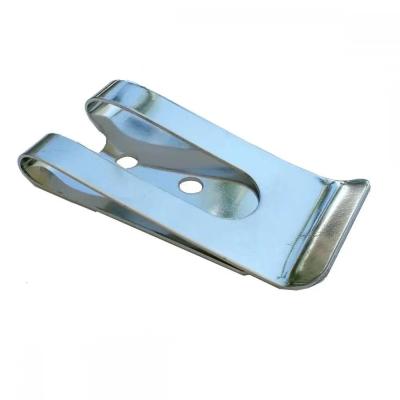 China OEM Spring Steel Metal Holster Custom Belt Stamping Parts for sale