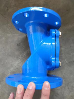 China PN10 PN16 Flanged Swing Check Valve QT400 Non Return Valve For Sewage Pipe for sale