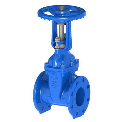 China Chinese Manufacturer Cast Iron GGG50 Flange End Non-Rising Stem Gate Valves Factory Te koop