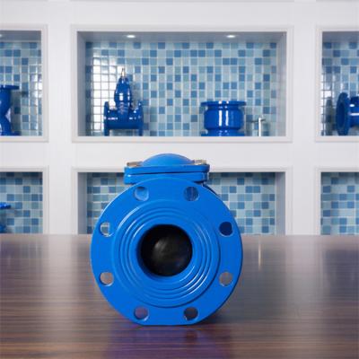 China GGG50 Cast Ductile Iron Check Valve Flap Weighted PN16 Swing Type Non Return Valve for sale
