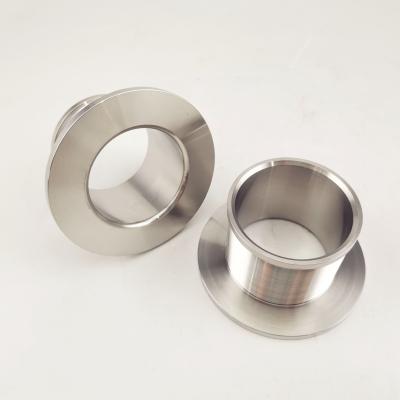 China Ferrule 304 Stainless Steel Pipe Fittings Tri Clamp Food Grade Weld for sale