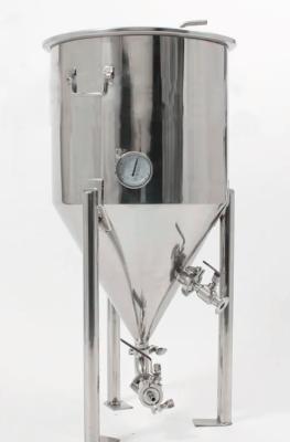 China Movable 7 Gallon Stainless Steel Conical Fermenter for sale