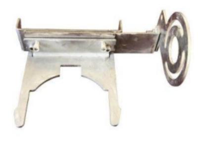 China Stainless Steel Milk Meter Bracket Milk Machine Spare Parts for sale