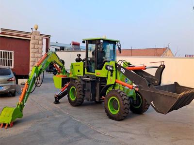 China Elite machinery 4x4 backhoe loader excavator in one backhoe loader 6.5ton for sale