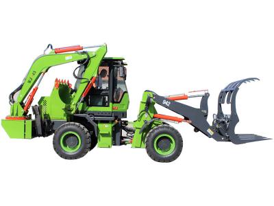 China Quality Guaranteed China backhoe price list Wood Grapple backhoe loader for sale