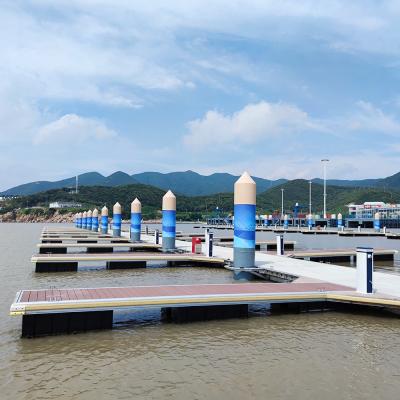 China Customizable And Reliable Floating Boat Dock Aluminum Alloy Floating Pontoon à venda