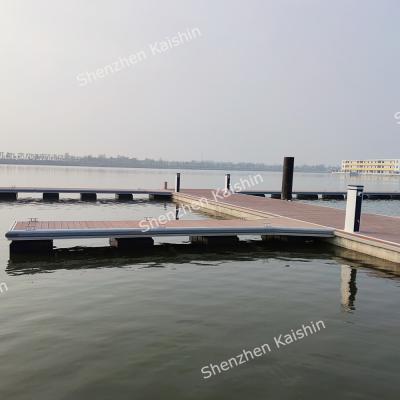 China Pontoon Aluminum Boat Floating Platform Bridge Modular For Jetty for sale
