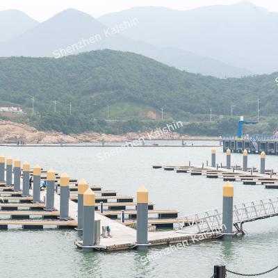China Diseño flotante del dique flotante del barco el pontón de la aleación de aluminio del muelle el pontón de la aleación de aluminio de la plataforma en venta en venta