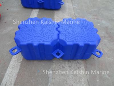 China Modular Plastic Floating Docks EPS Foam Filled Plastic Cube Float Platform for sale